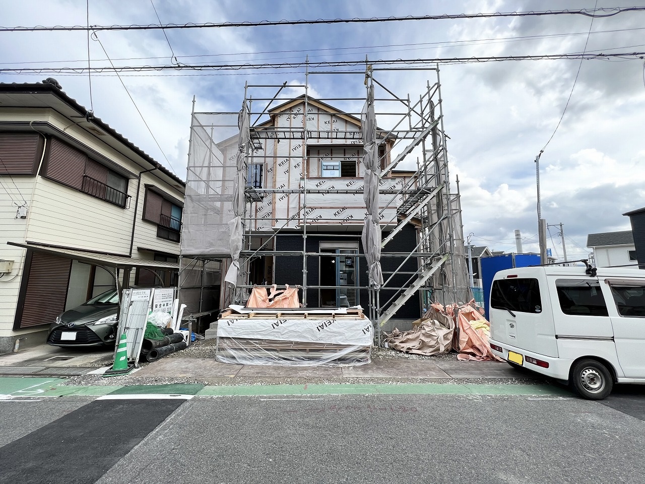 外観(建築中)