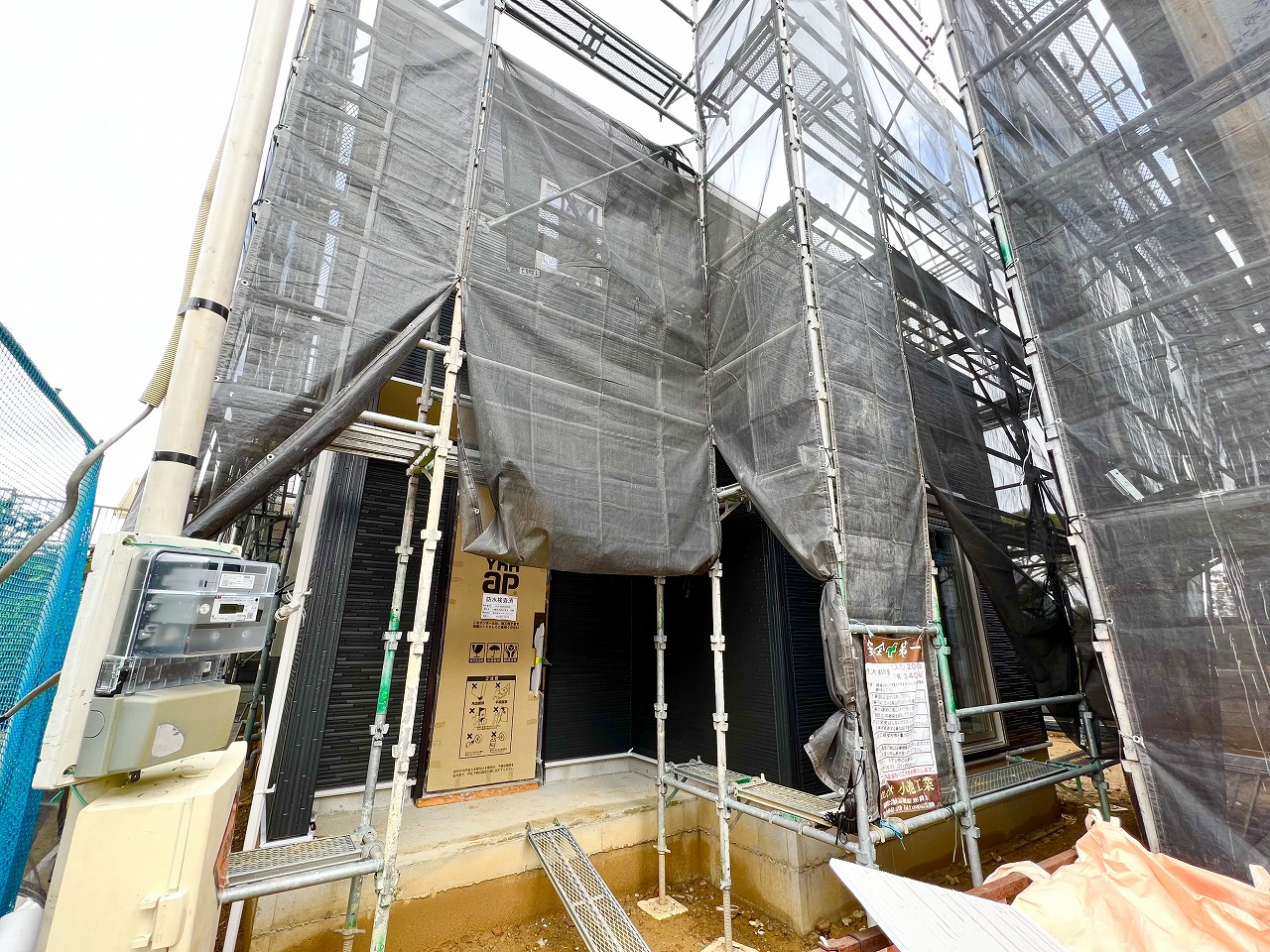 外観(建築中)