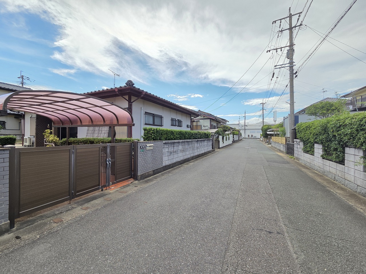 前面道路