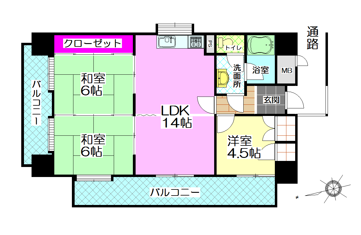 間取