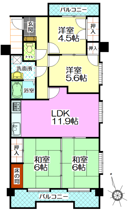 間取