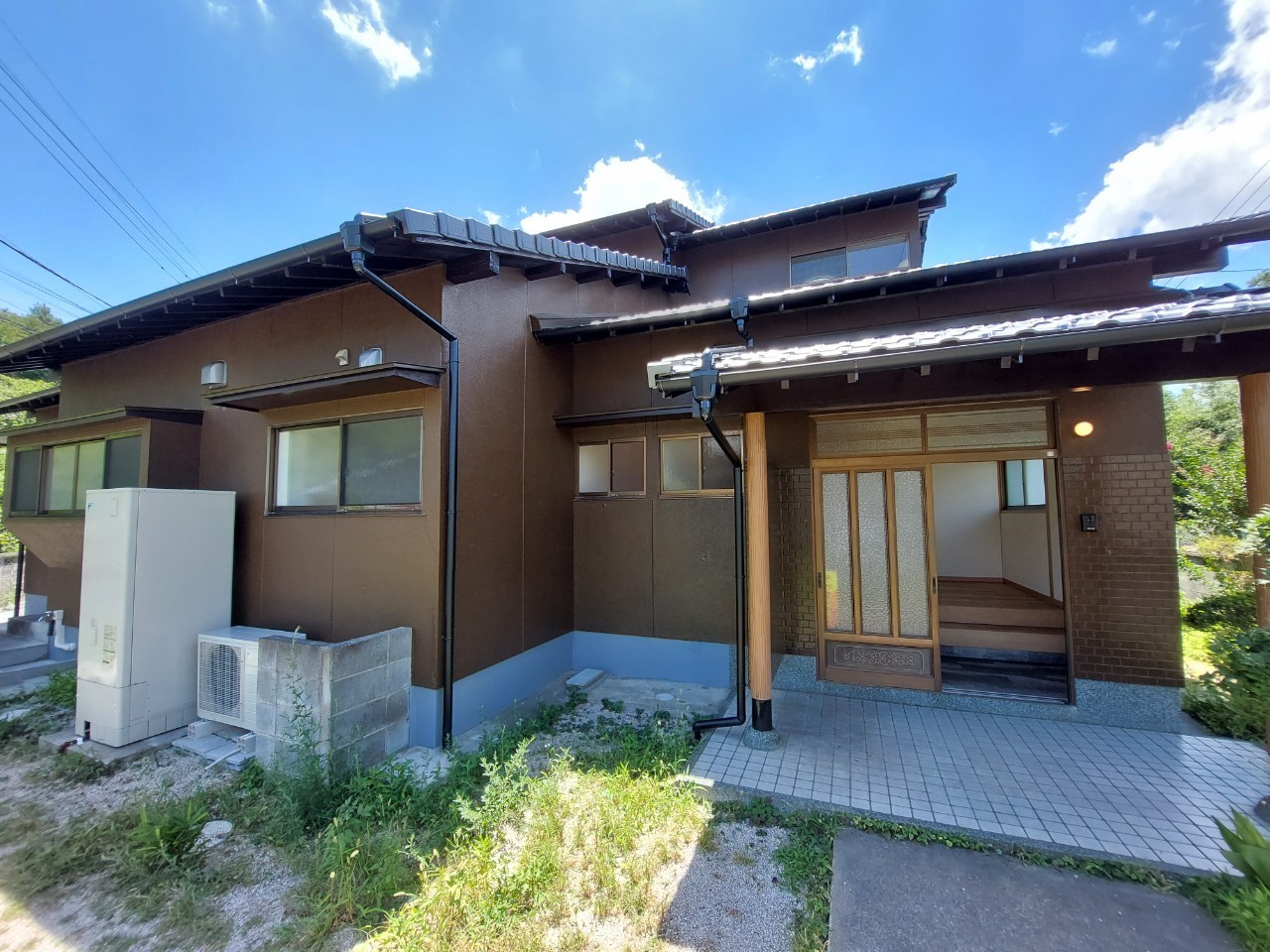 外観 土地約110坪