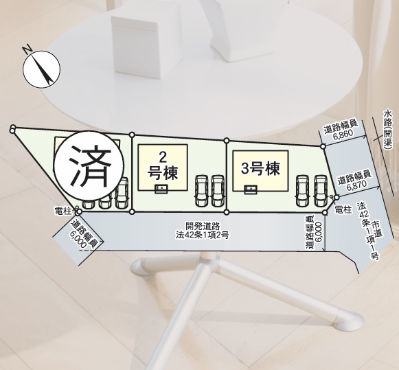 区画図