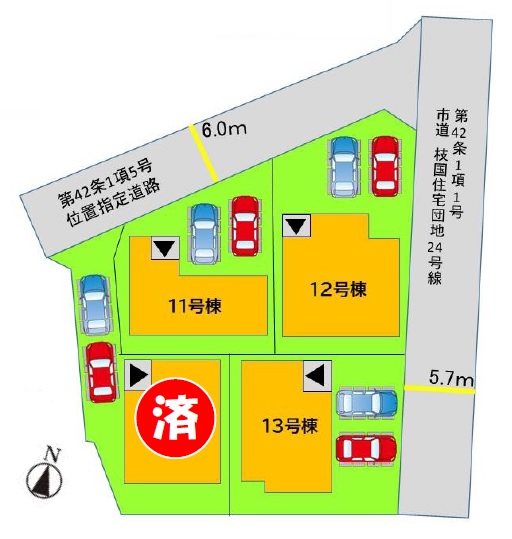 区画図