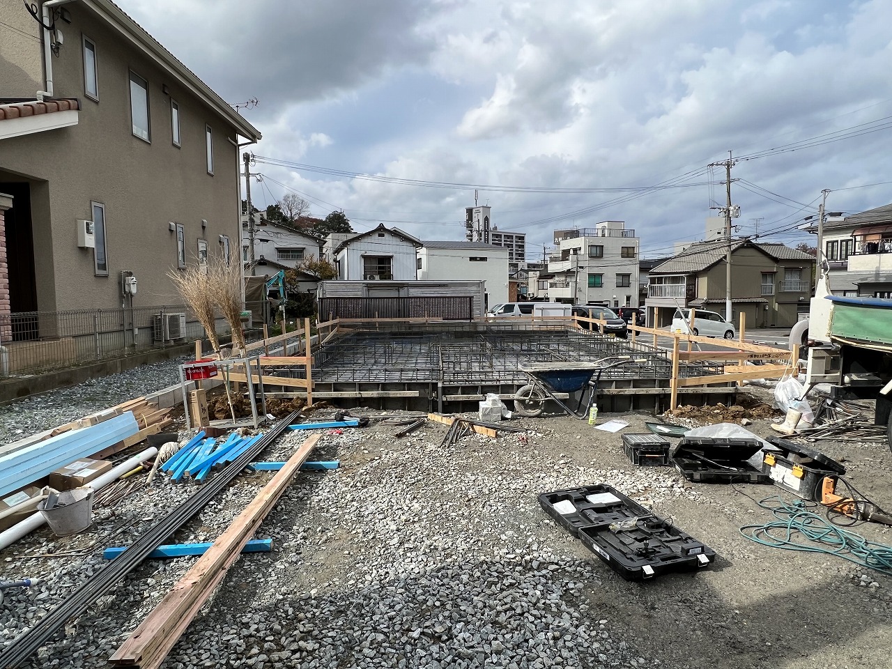 外観(建築中)
