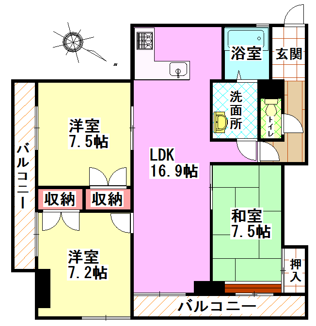 間取