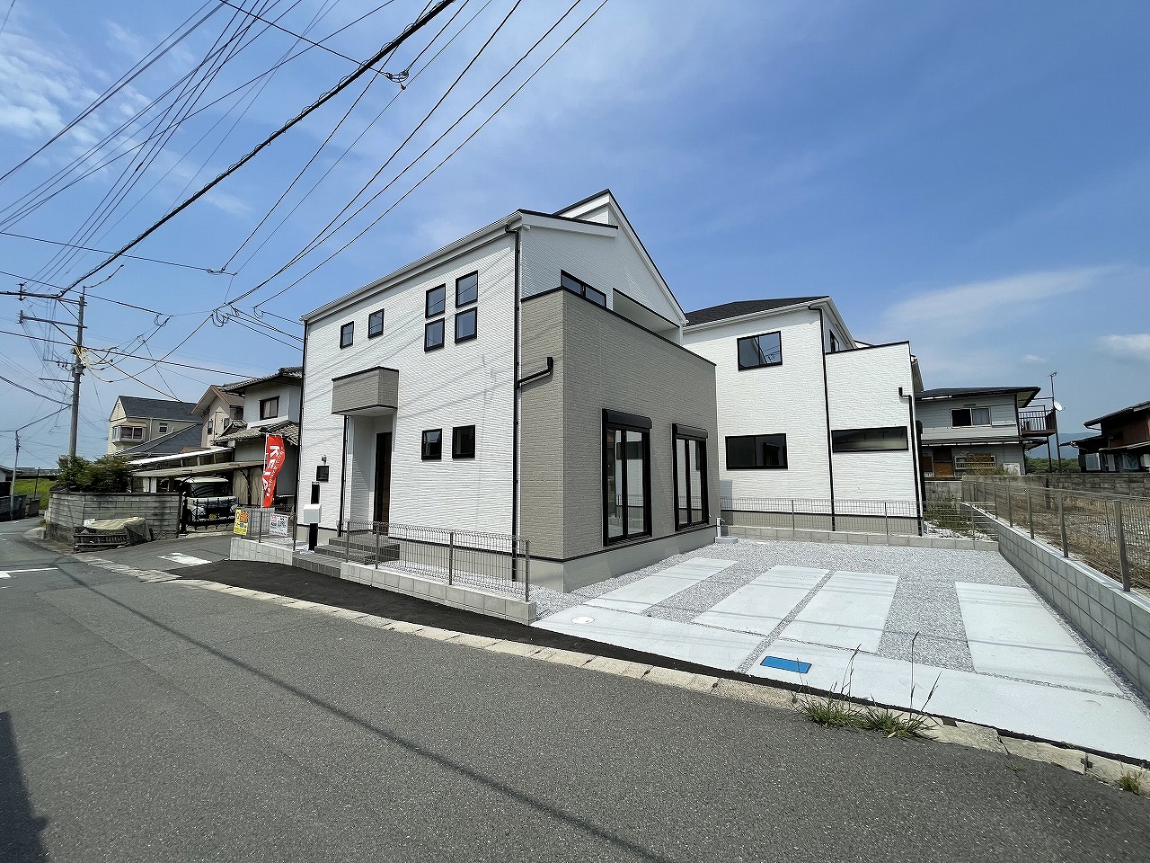 外観 駐車場並列2台