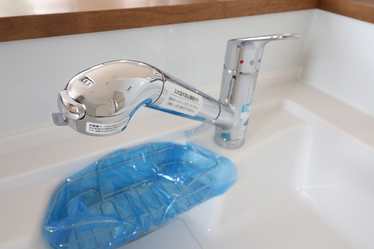 浄水器一体型シャワー水栓