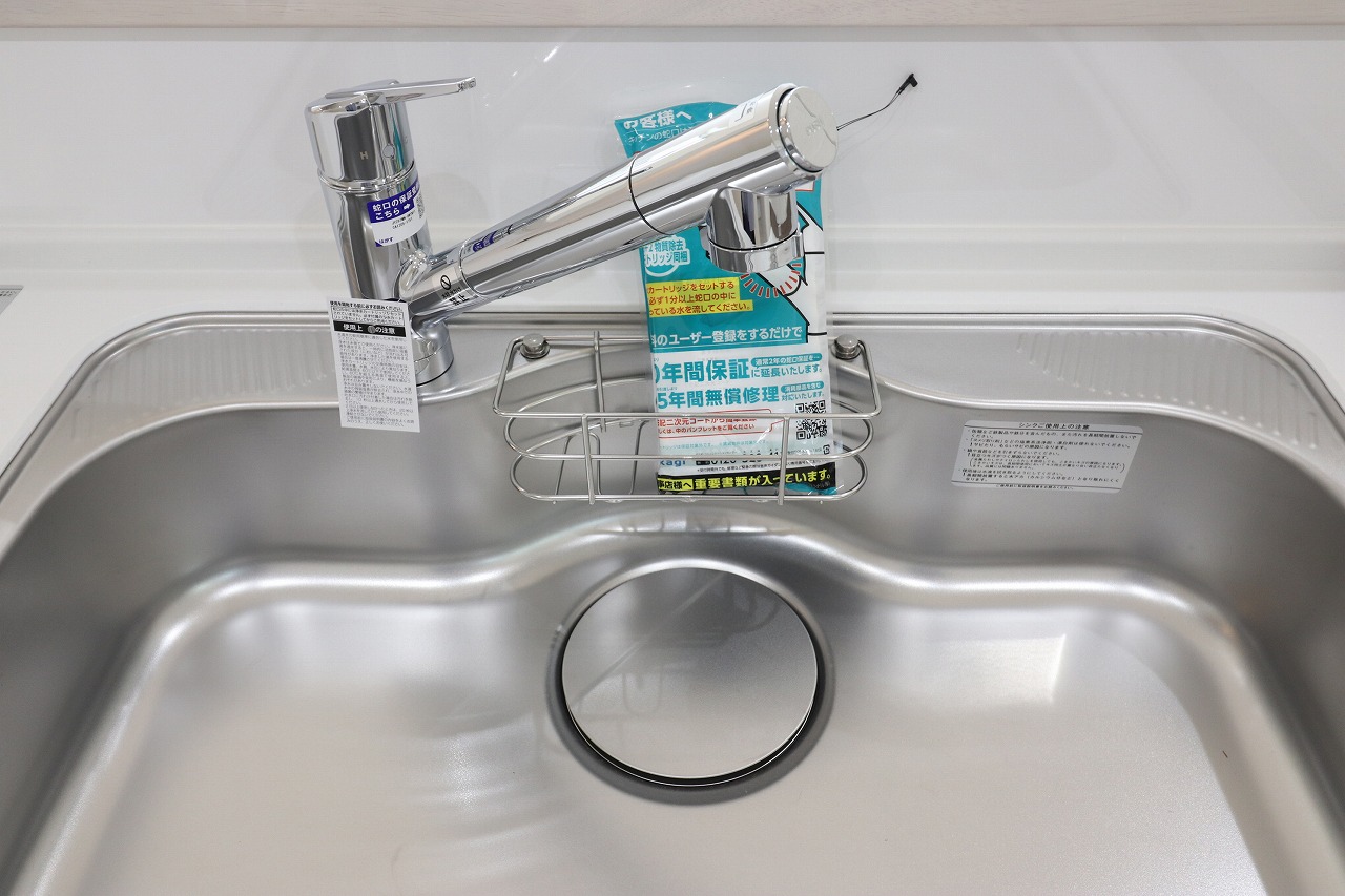 浄水器一体型シャワー水栓