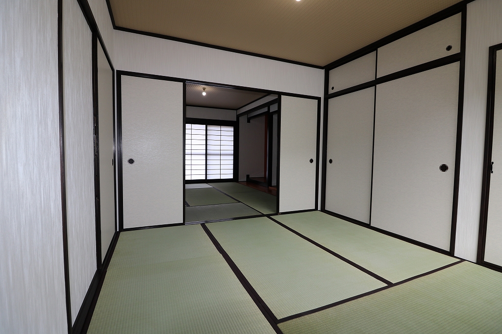 和室：収納もしっかりある和室になります