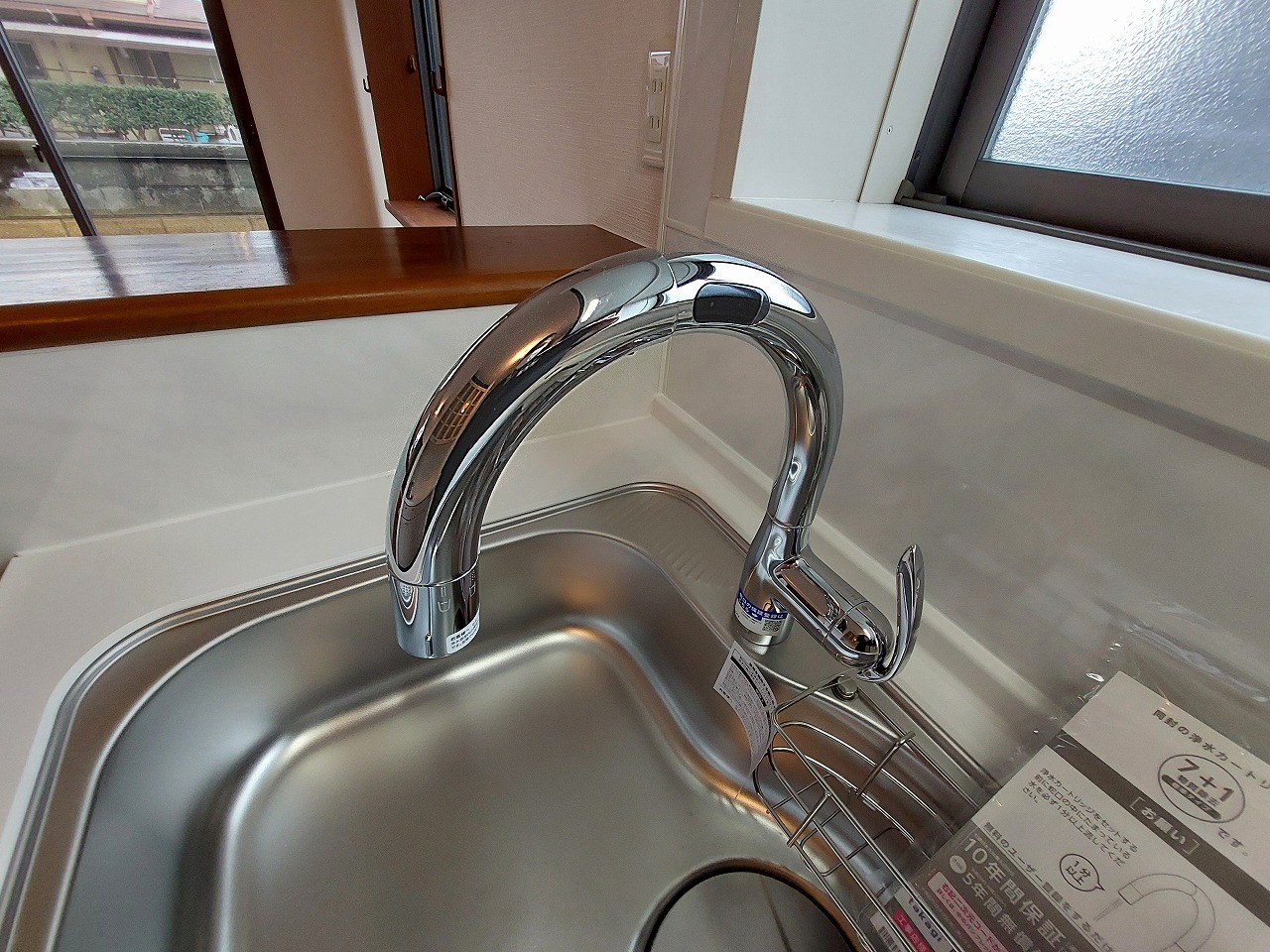 タッチレス水栓♪