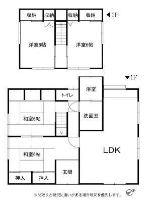 間取り 4LDK 全居室6帖以上