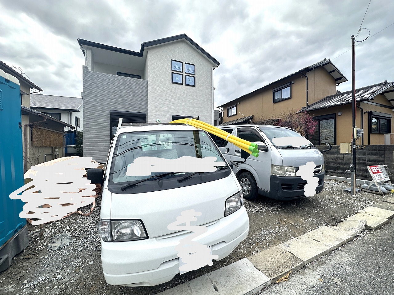 外観（建築中）