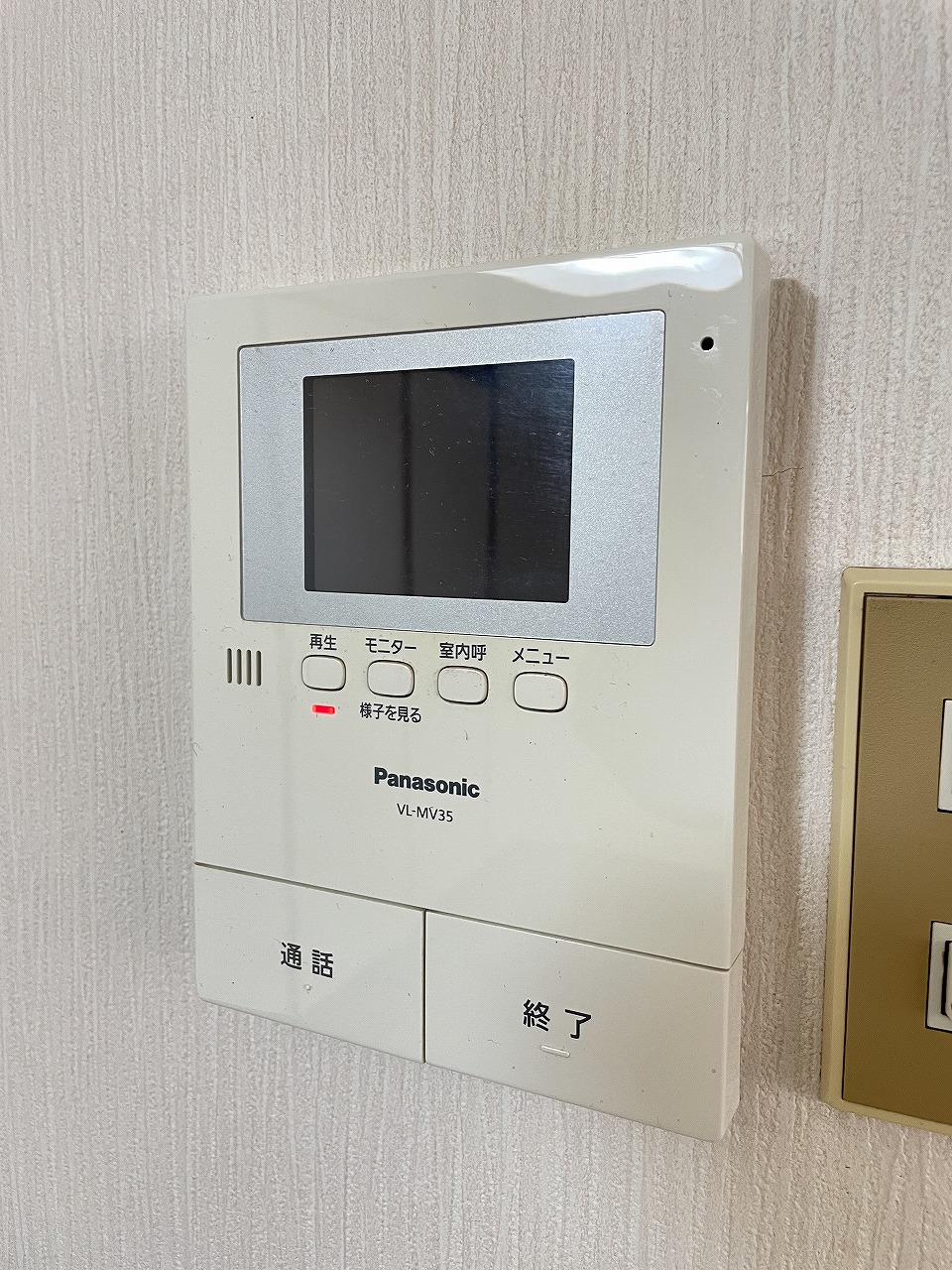 モニター付きインターホン