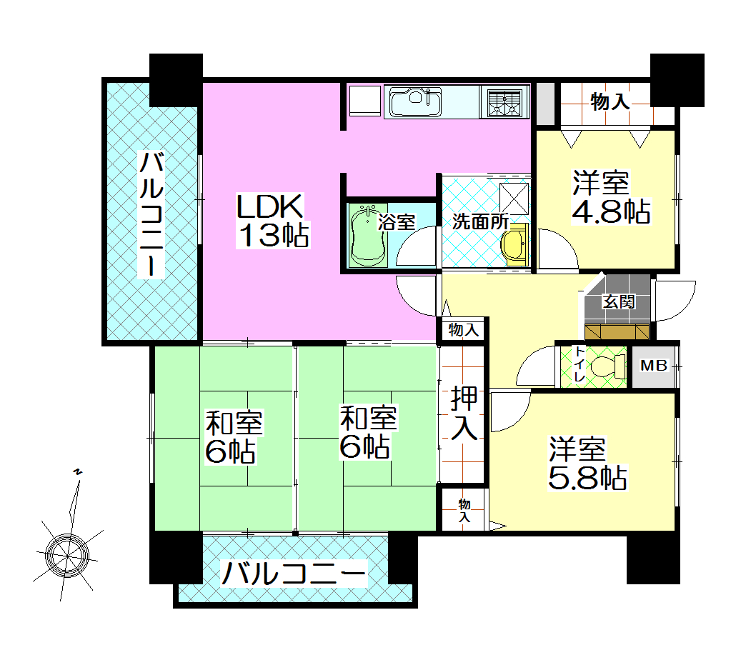 間取