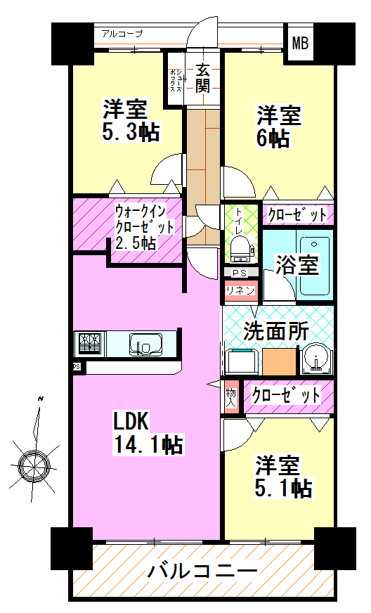 間取